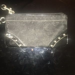 Authentic Black Coach Wristlet!